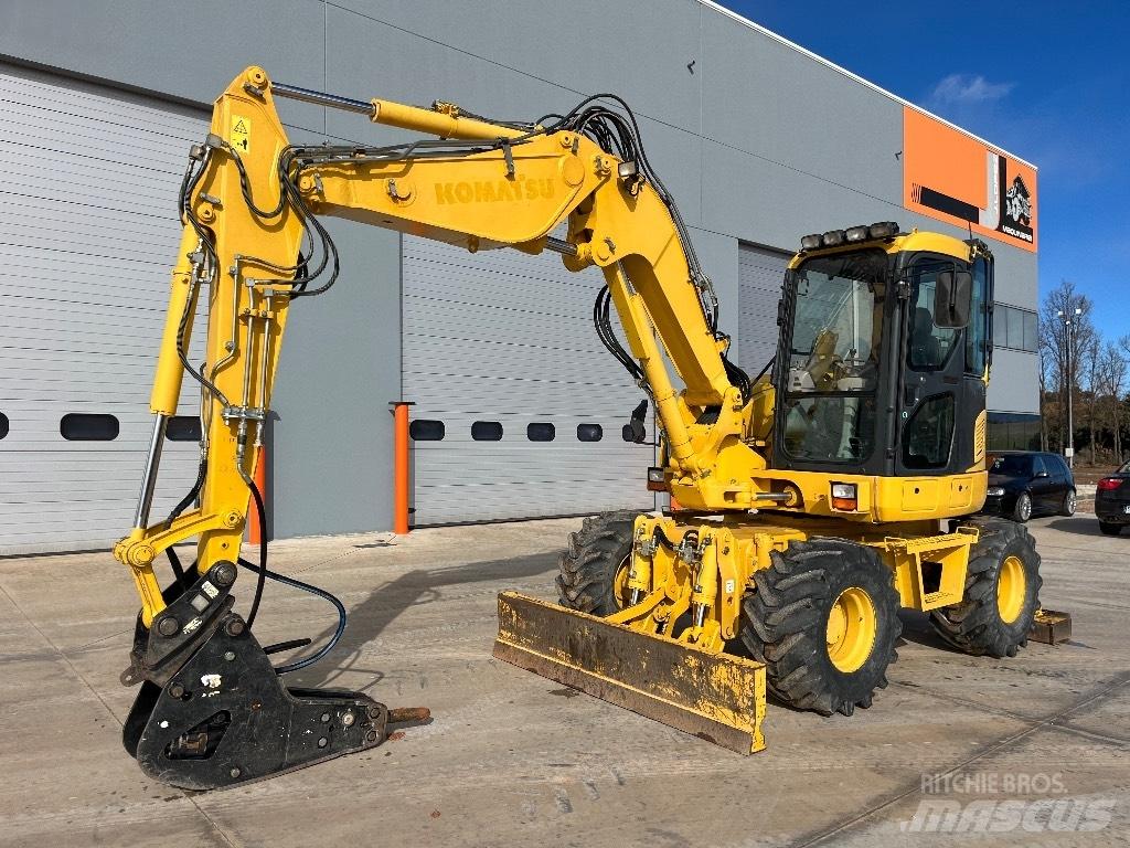 Komatsu PW 98 MR-8 Bageri točkaši