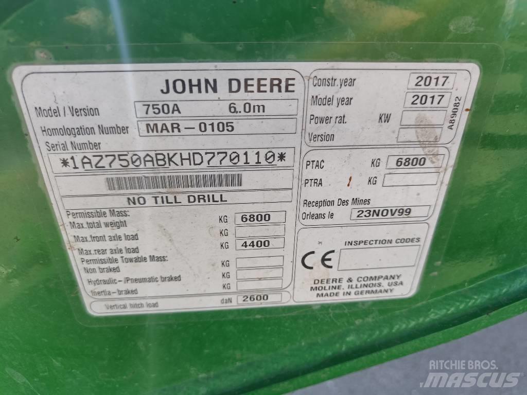 John Deere 750 A Sejačice