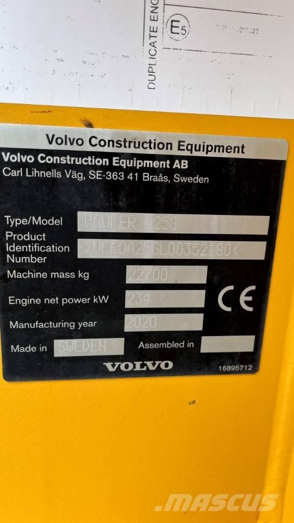 Volvo A25G Kruti damperi