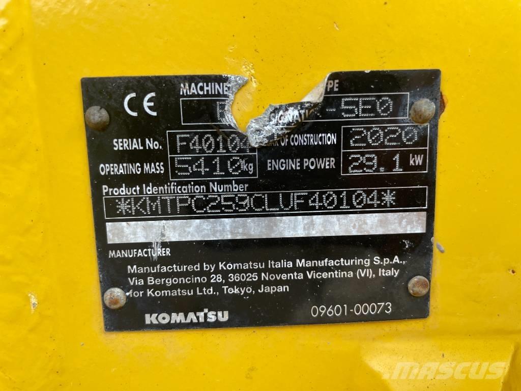 Komatsu PC 55 MR-5E0 Mini bageri < 7t