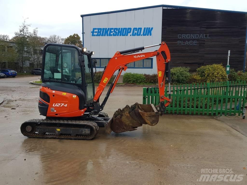 Kubota U27-4 Mini bageri < 7t