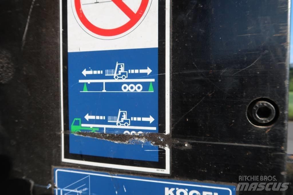 Kögel SN 24 Poluprikolice sa ciradom