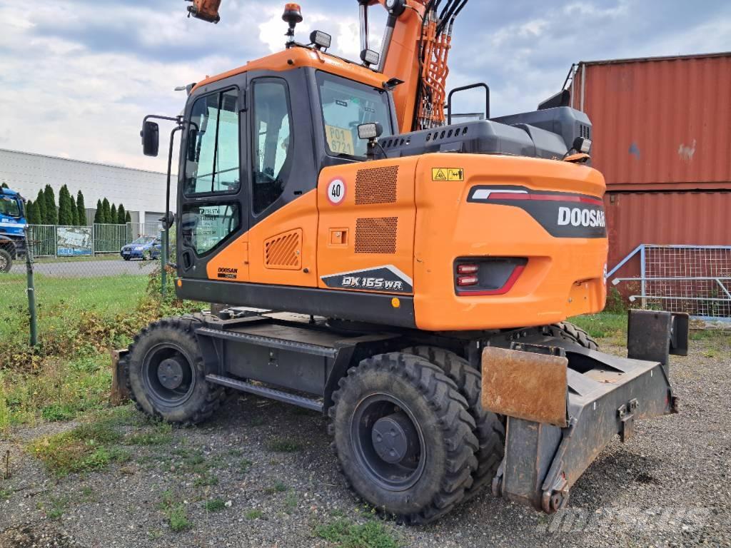 Doosan DX165WR-7 Bageri točkaši