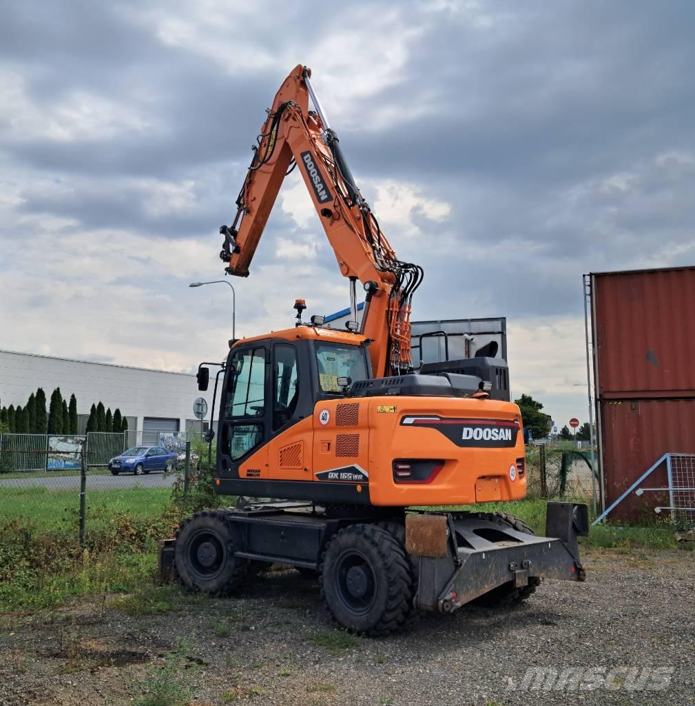 Doosan DX165WR-7 Bageri točkaši