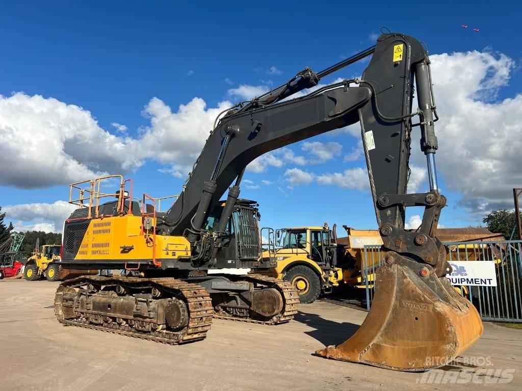 Volvo EC 750 E Bageri guseničari
