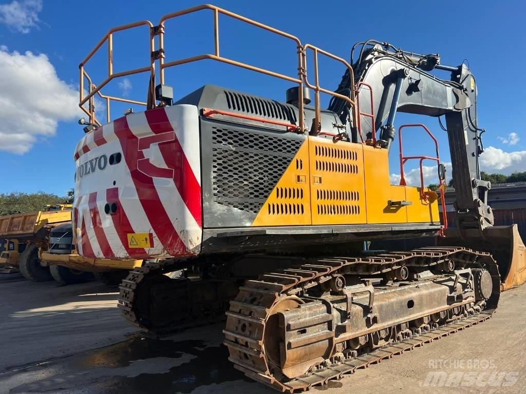 Volvo EC 750 E Bageri guseničari