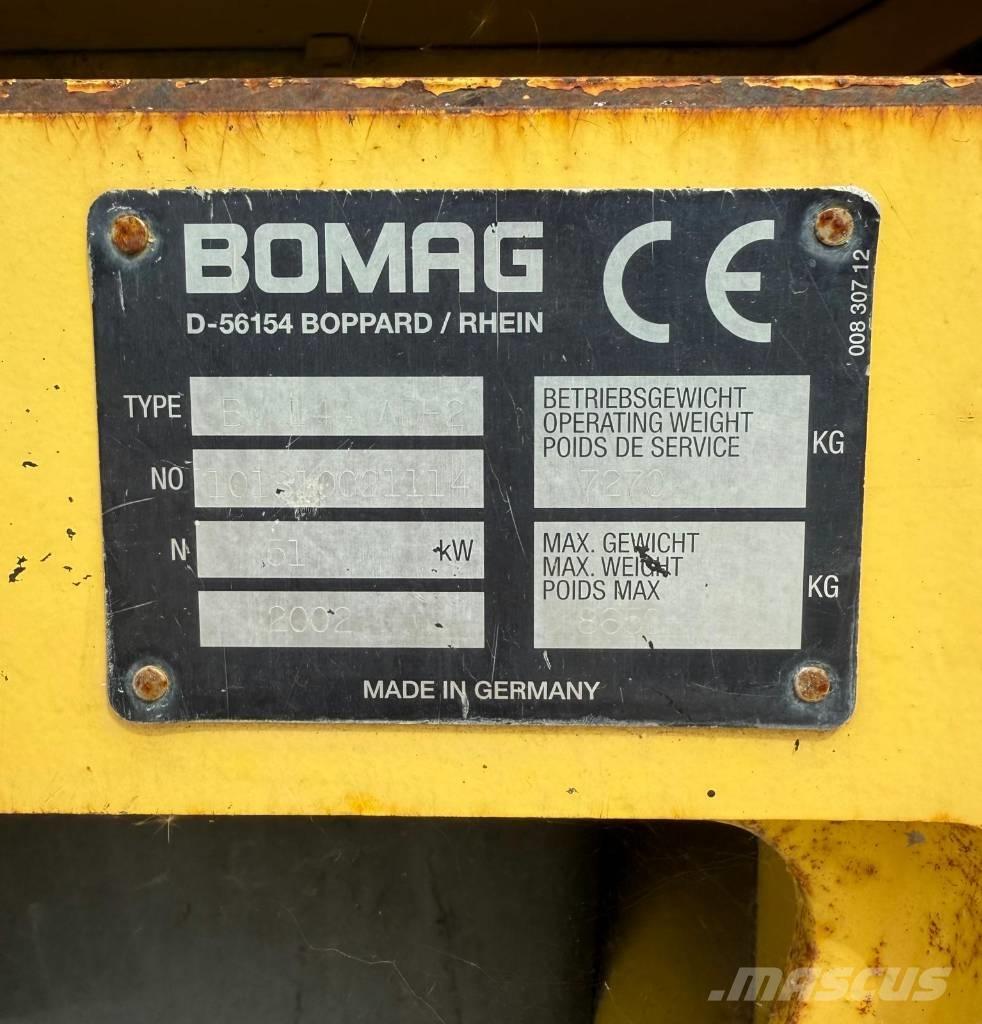 Bomag BW 144 AD-2 Valjci sa duplim bubnjem