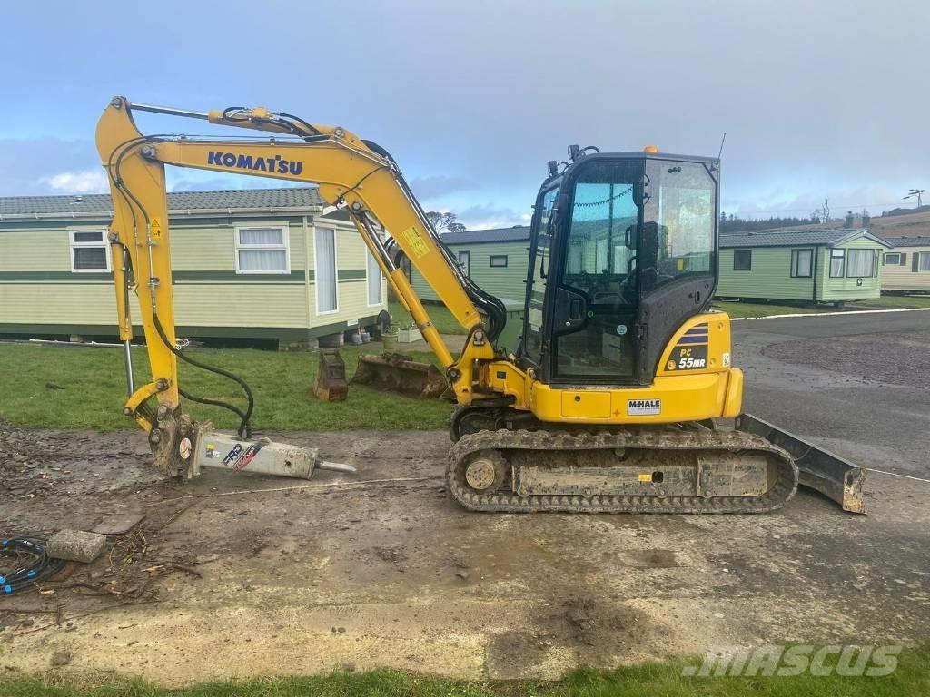 Komatsu PC 55 MR Mini bageri < 7t