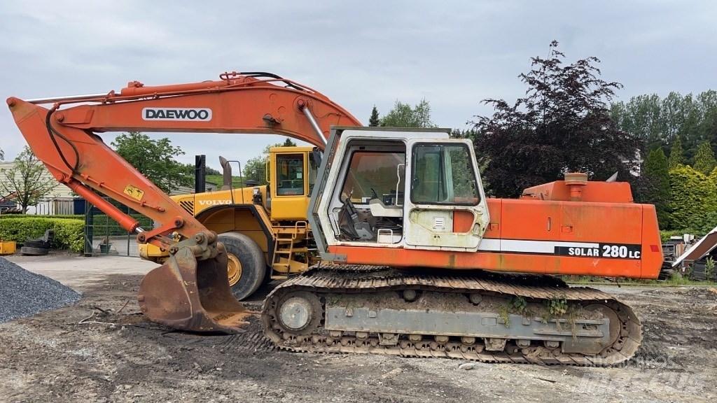 Daewoo Solar 280 LC Bageri guseničari