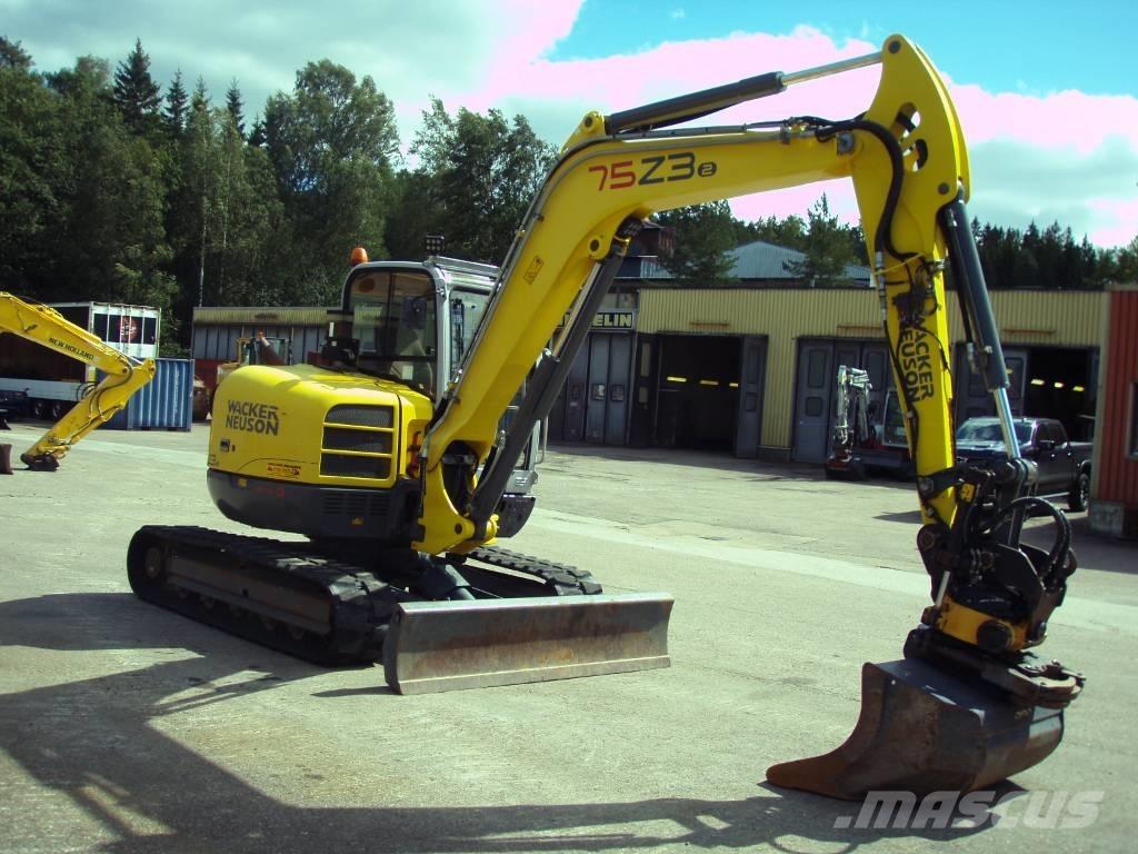 Wacker Neuson 75 Z3 Midi bageri 7t – 12t