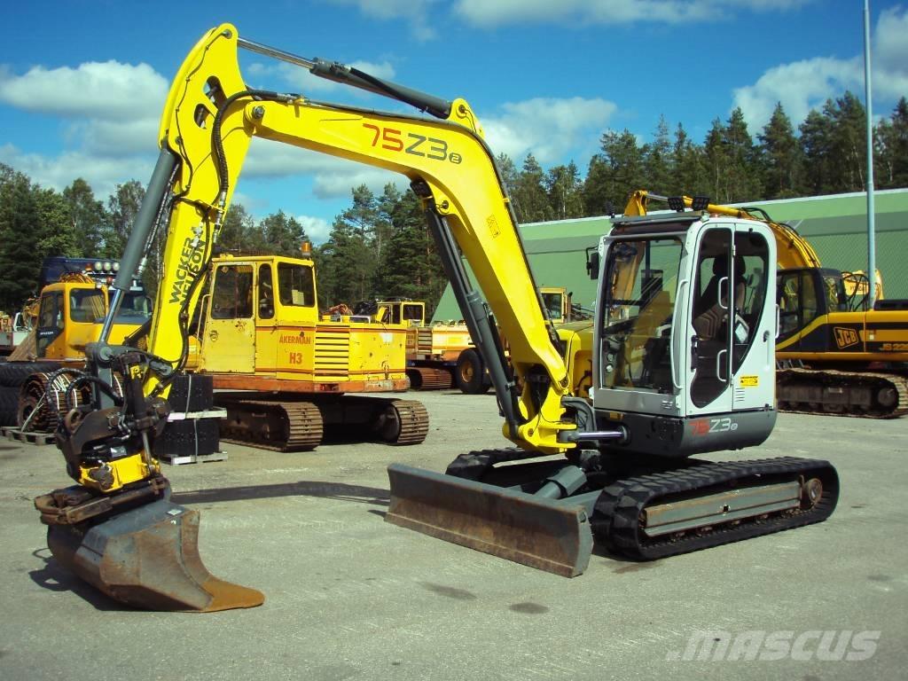 Wacker Neuson 75 Z3 Midi bageri 7t – 12t