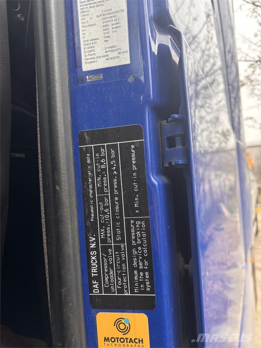 DAF XF 105.460 Tegljači