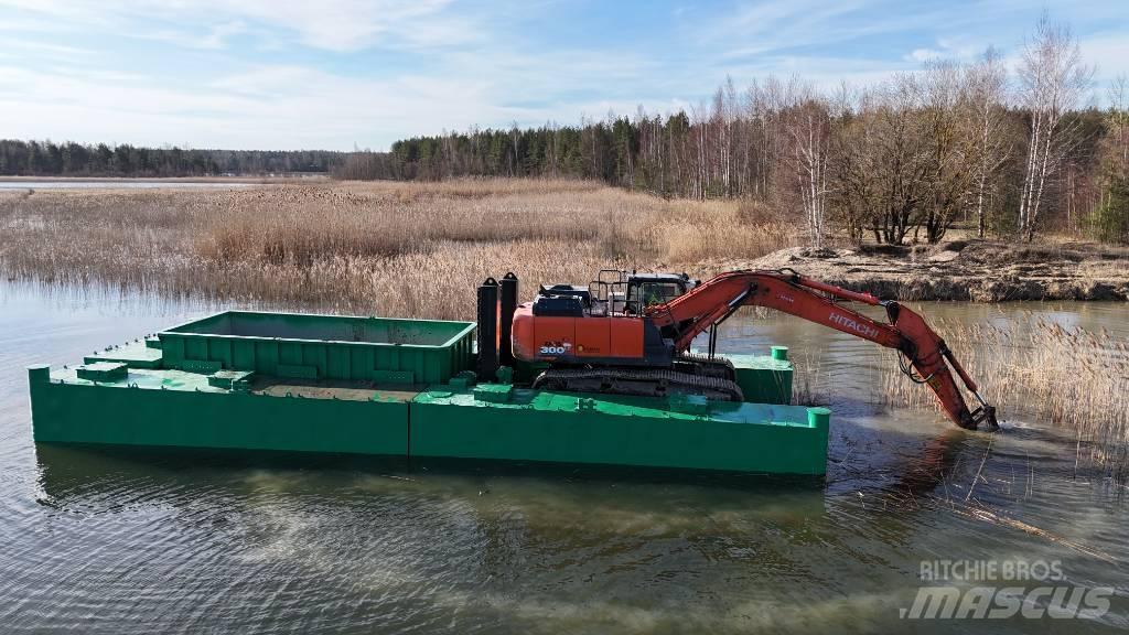  Dredge pontoon barge Plutajući bageri