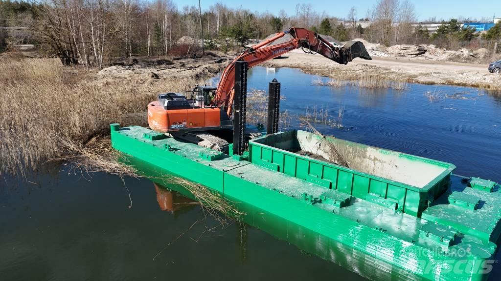  Dredge pontoon barge Plutajući bageri