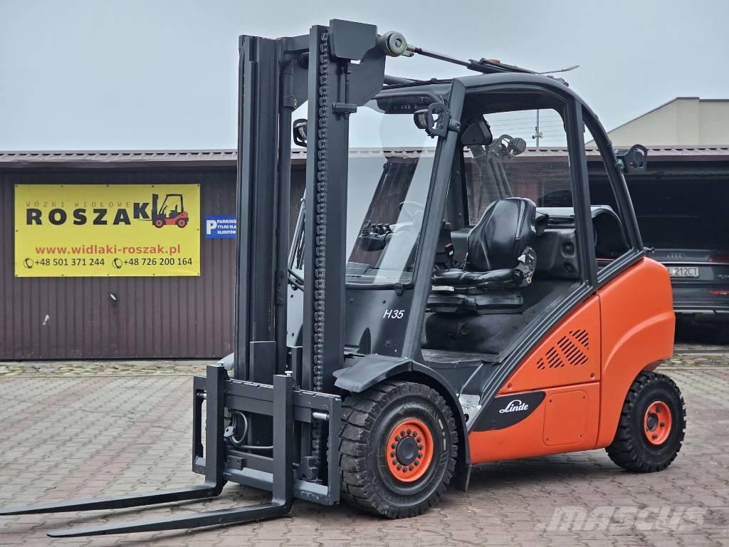 Linde H35T-02 Plinski viljuškari