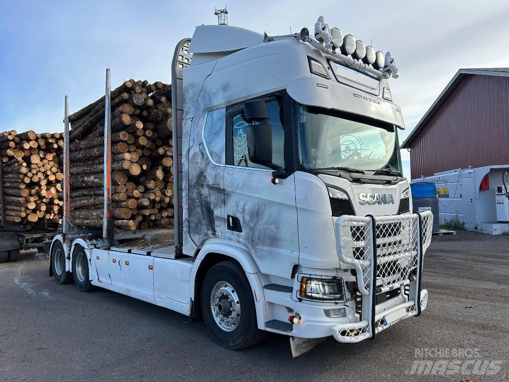 Scania R 650 Kamioni za drva Šticari
