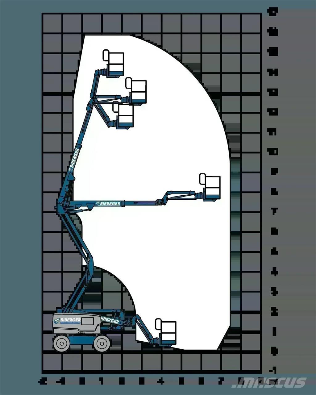 Genie Z45 XC Zglobne podizne platforme
