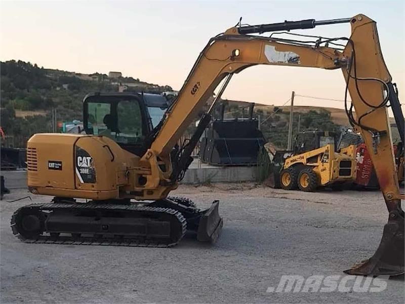 CAT 308E2CR Bageri guseničari