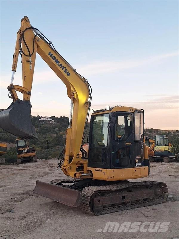 Komatsu PC80 Mini bageri < 7t