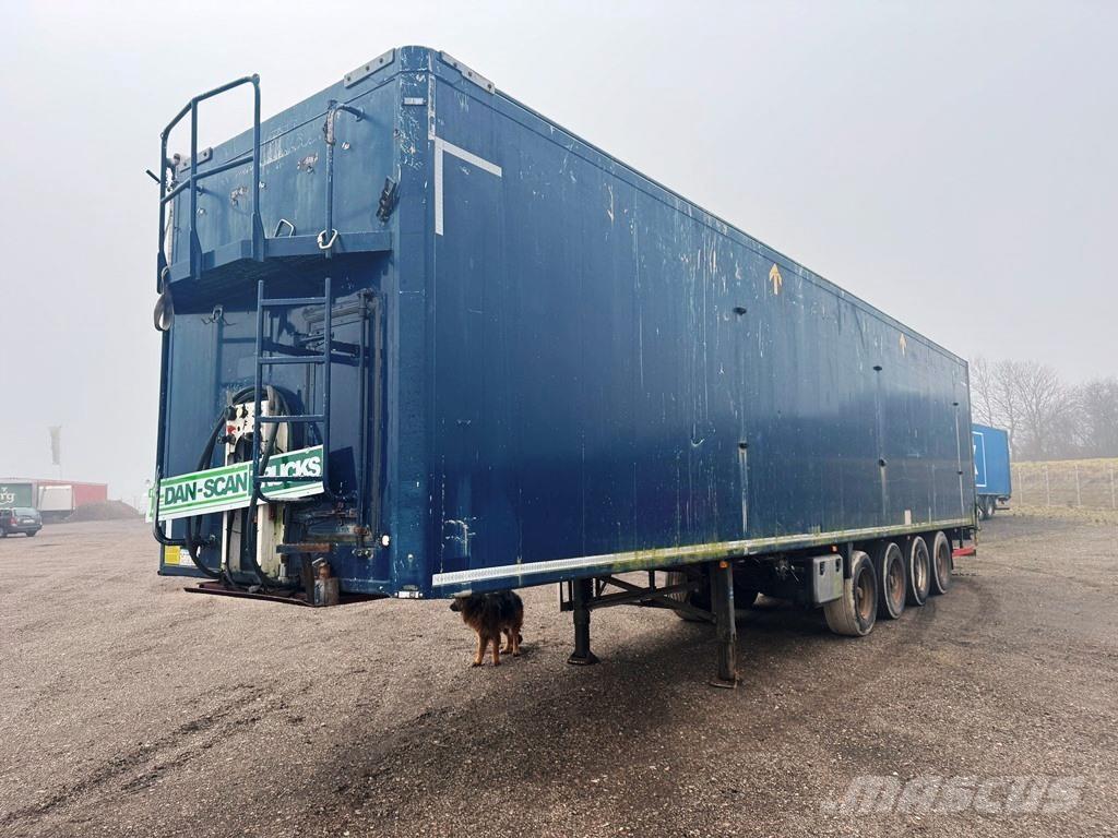 Kel-Berg 4 aksl. Poluprikolice za piljevinu