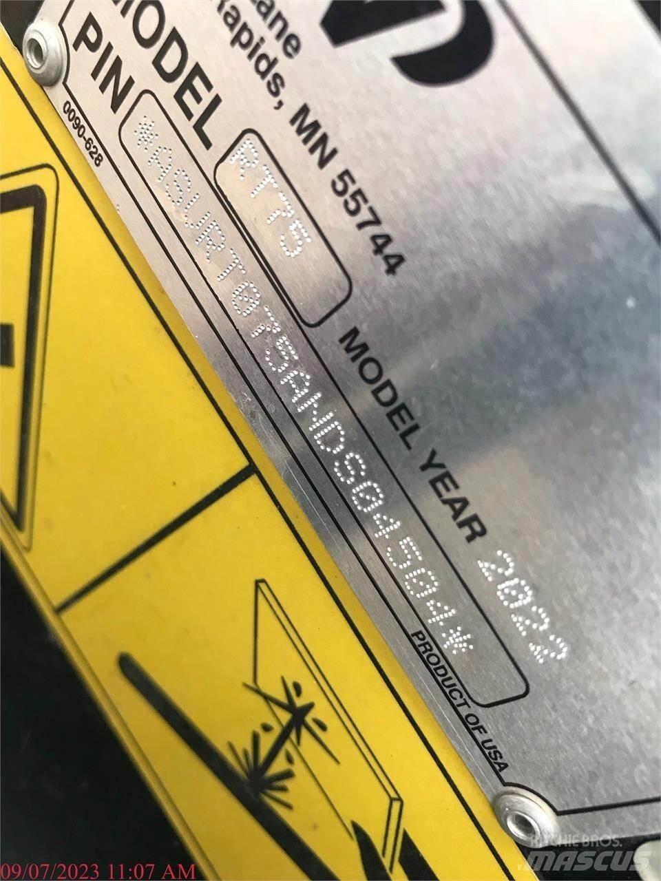 ASV POSI-TRACK RT75 Skid steer mini utovarivači