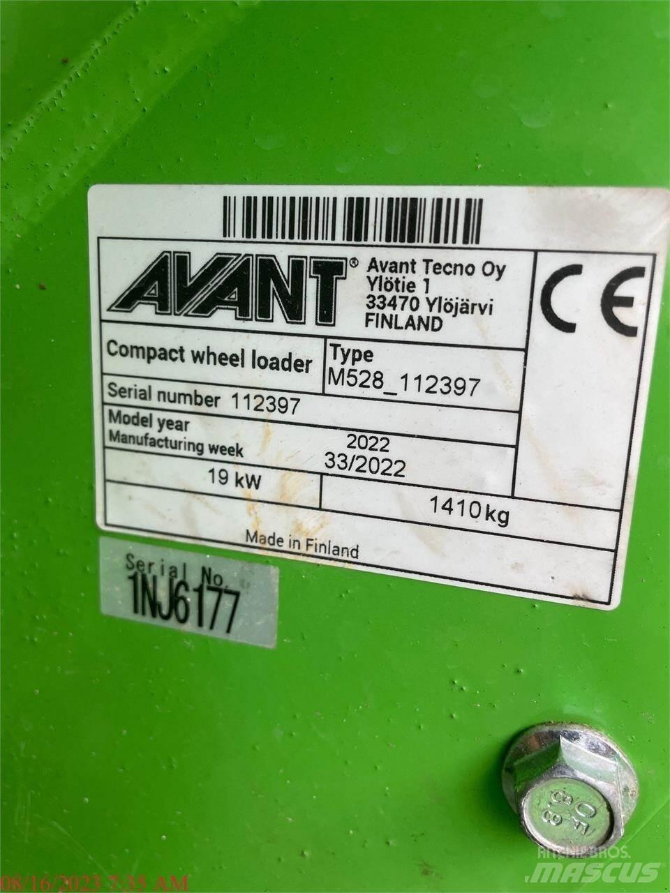 Avant 528 Utovarivači na točkove