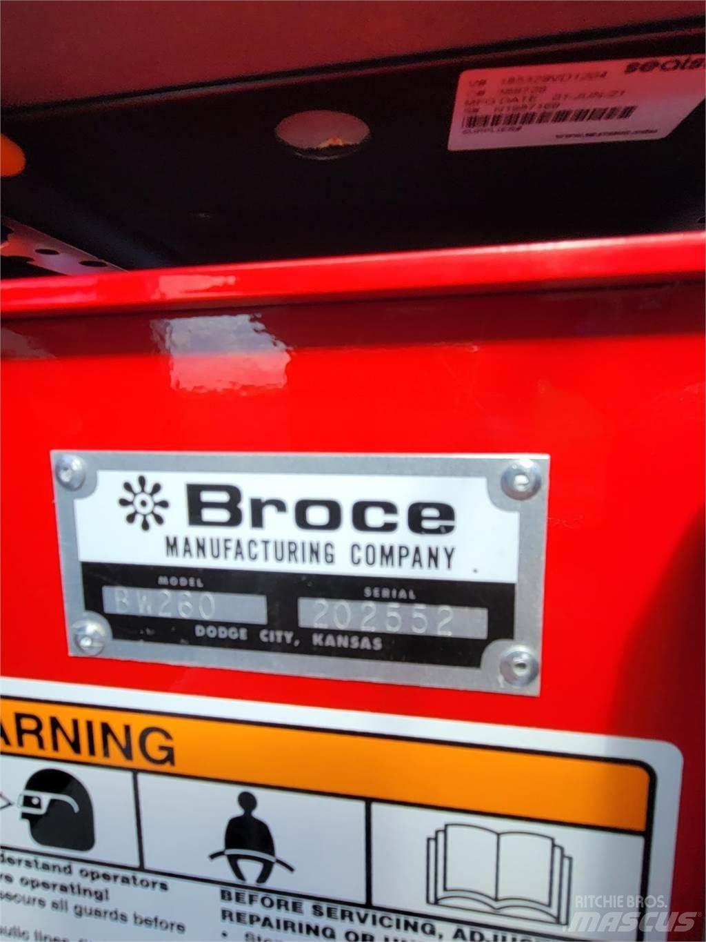 Broce BW260 Mašine za čišćenje