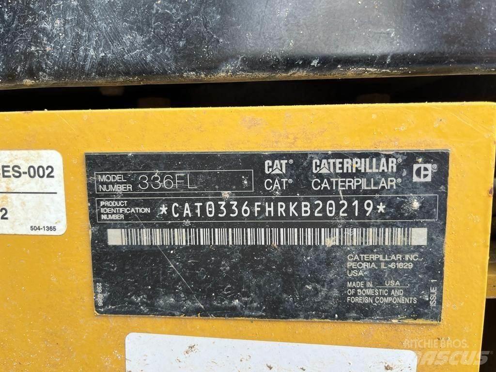 CAT 336FL Bageri guseničari