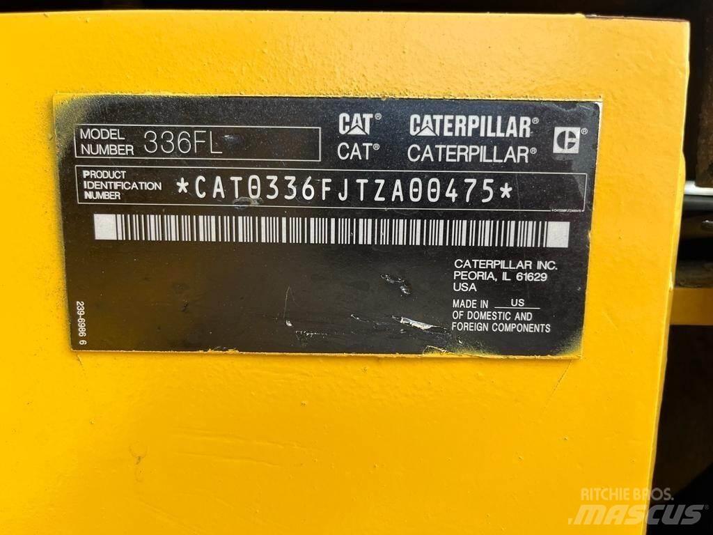 CAT 336FL Bageri guseničari