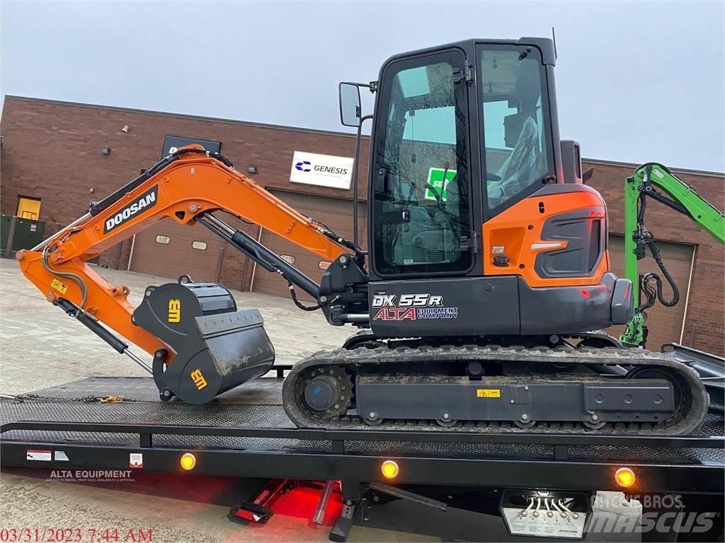 Develon DX55R-7 Mini bageri < 7t