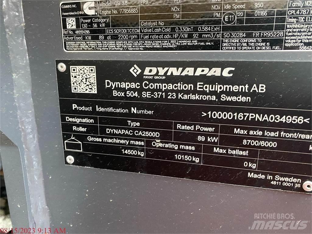 Dynapac CA2500D Valjci sa duplim bubnjem