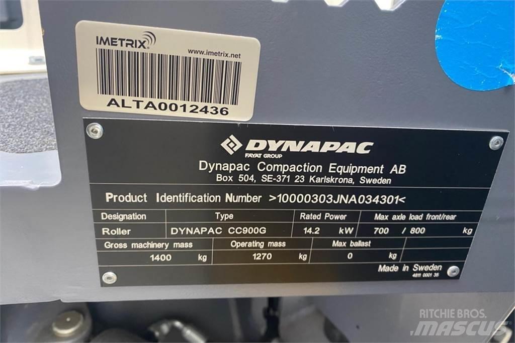 Dynapac CC900G Valjci sa duplim bubnjem
