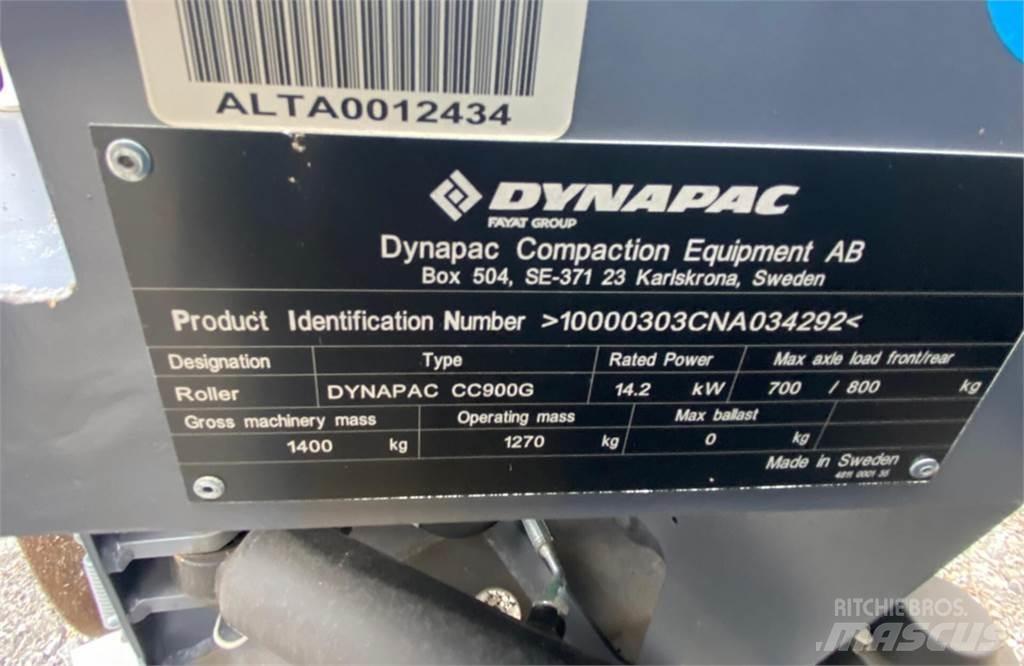 Dynapac CC900G Valjci sa duplim bubnjem
