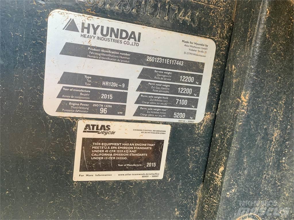 Hyundai HR120C-9 Valjci sa duplim bubnjem