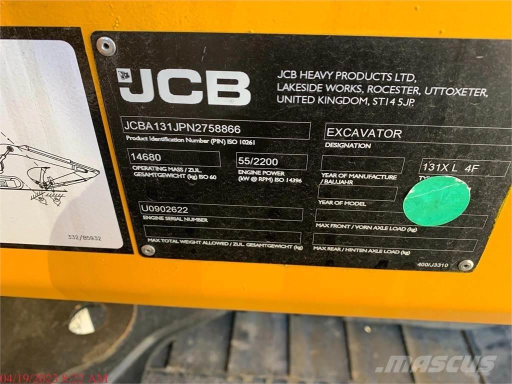 JCB 131X LC Bageri guseničari