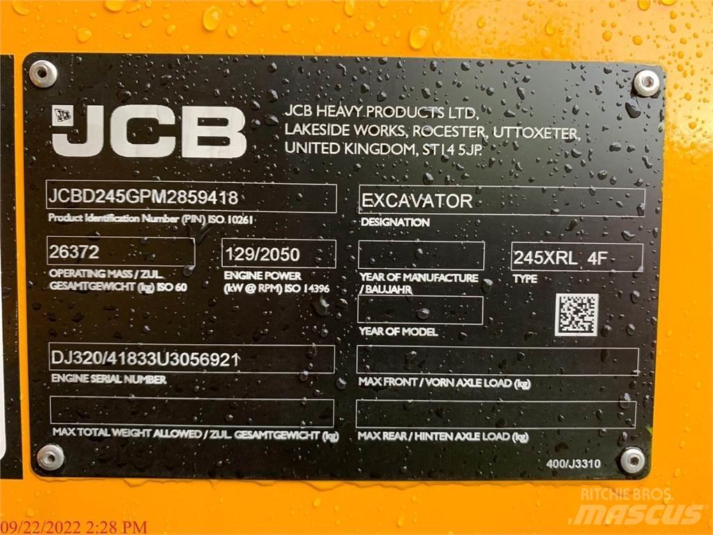 JCB 245XR Bageri guseničari