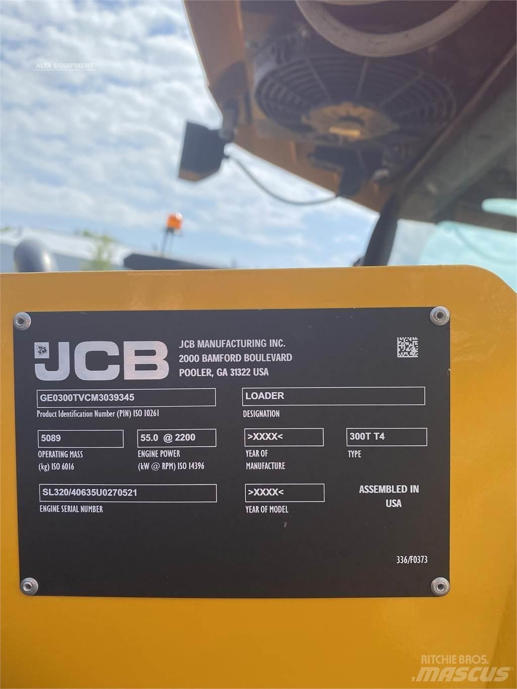 JCB 300T Skid steer mini utovarivači