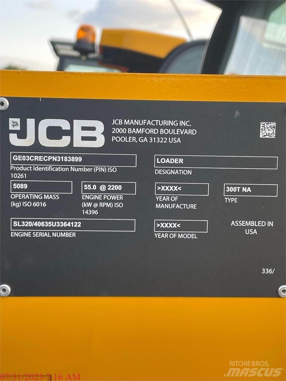 JCB 300T Skid steer mini utovarivači