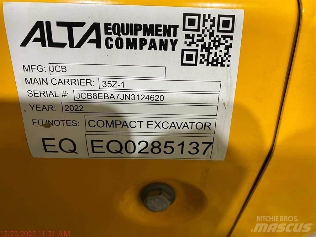 JCB 35Z-1 Mini bageri < 7t