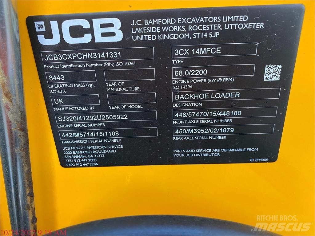 JCB 3CX14 Rovokopači