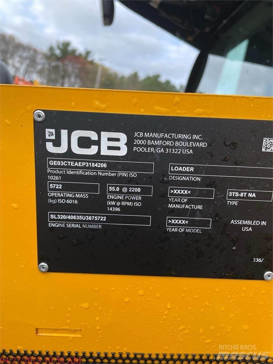 JCB 3TS-8T Skid steer mini utovarivači