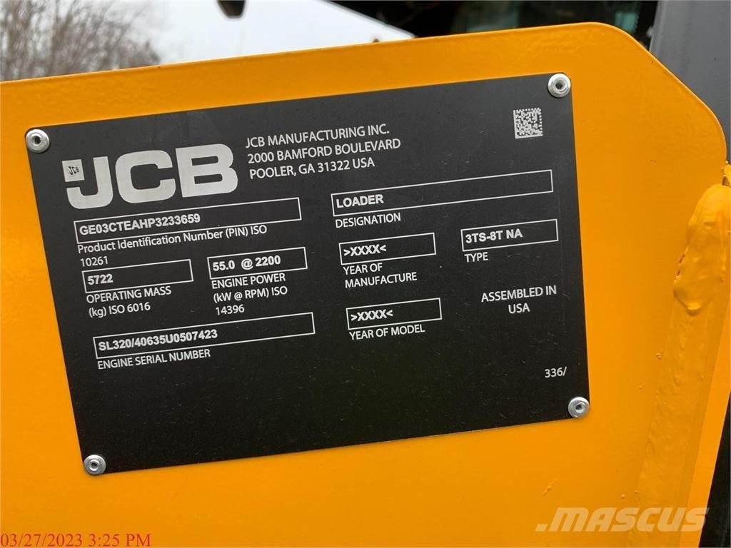 JCB 3TS-8T Skid steer mini utovarivači