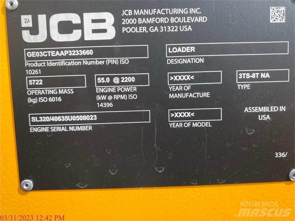 JCB 3TS-8T Skid steer mini utovarivači