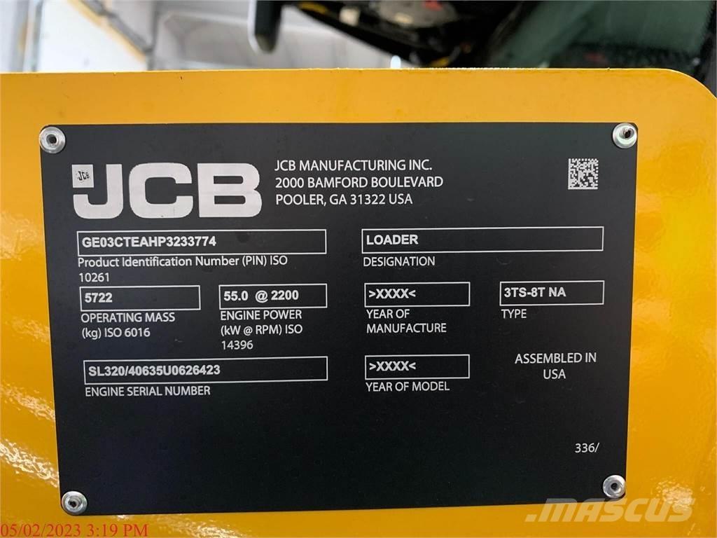 JCB 3TS-8T Skid steer mini utovarivači