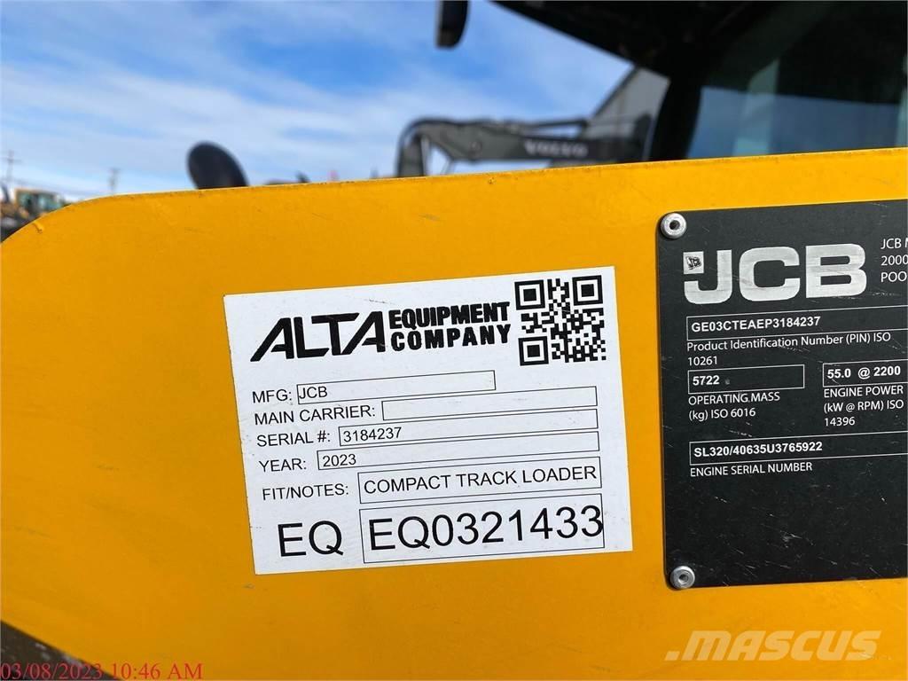 JCB 3TS-8T Skid steer mini utovarivači