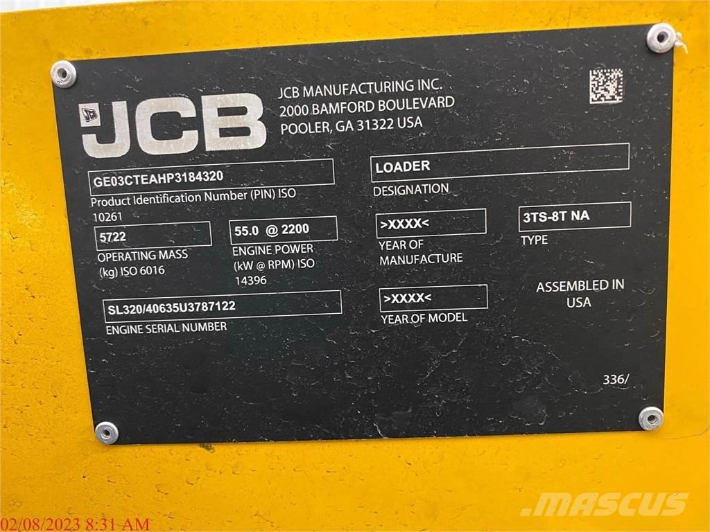 JCB 3TS-8T Skid steer mini utovarivači