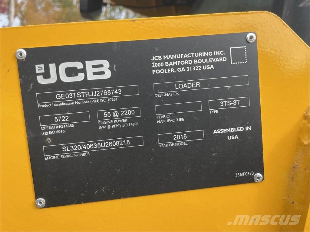 JCB 3TS-8T Skid steer mini utovarivači