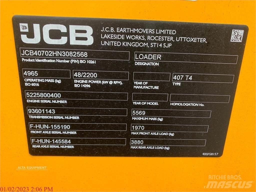 JCB 407B Utovarivači na točkove