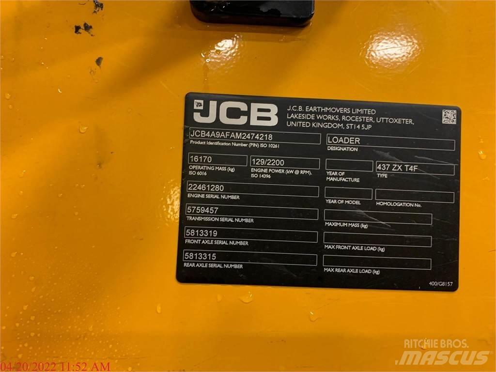 JCB 437ZX Utovarivači na točkove