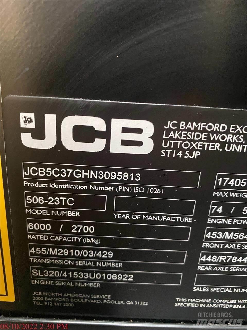 JCB 506-23TC Teleskopski viljuškari